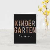 Kindergarten Team Hello Ck To School Appreciation  カード (黄色い花)