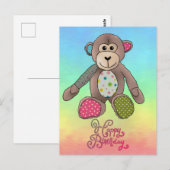 Kindergeburtstag Postkarte ポストカード (正面/裏面)