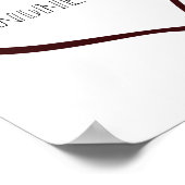 Kinderness Mattersハート ポスター (角)