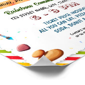 Kinderness Rocksプロジェクトイベントチラシのポスター ポスター (角)