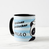 Kindertasse Pandabär - Matrose |  マグカップ (正面左)