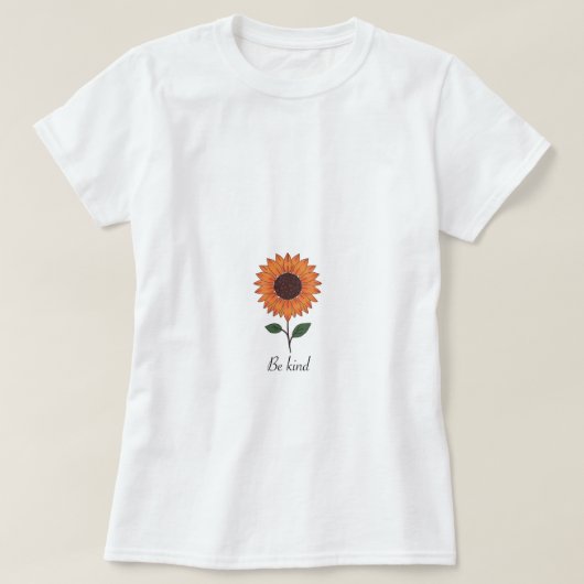 「kindness bloom」コレクションのTシャツ Tシャツ (デザイン正面)