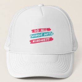 Kindness Brush Stroke Streetwear Tee - Modern Aest キャップ