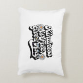 "Kindness is Free, Give it Away" アクセントクッション (裏面(縦))