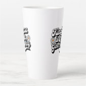 "Kindness is Free, Give it Away" カフェラテマグ (正面)