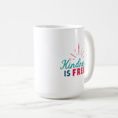 Kindness is Free Mug コーヒーマグカップ (正面右)