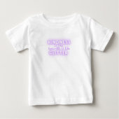 Kindness Is Free Sprinkle It Like Glitter ベビーTシャツ (正面)