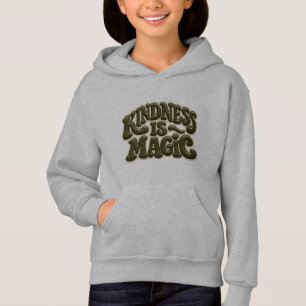 Kindness Is Magic 3D グルービーキッズパーカー