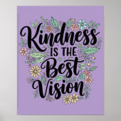 kindness is the best vision ポスター (正面)