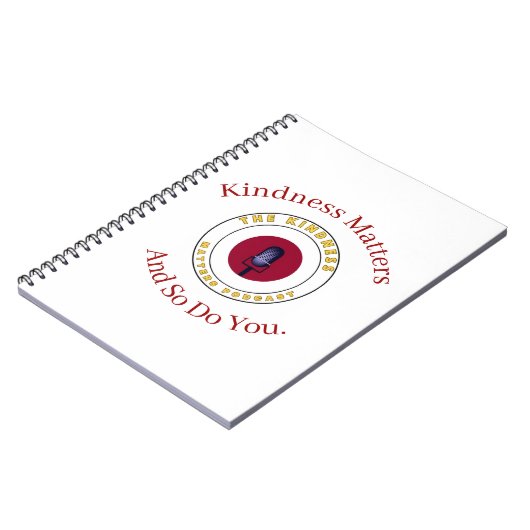 Kindness Matters And So Do You ノートブック (左側)