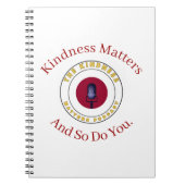 Kindness Matters And So Do You ノートブック (正面)