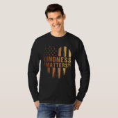 Kindness Matters Anti Bullying Diversity Inclusion Tシャツ (正面フル)
