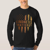 Kindness Matters Anti Bullying Diversity Inclusion Tシャツ (正面)