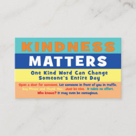 Kindness Matters Cards コーリングカード