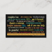 Kindness Matters Cards - V2 コーリングカード (裏面)