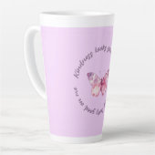 Kindness Mug“Kindness Looks Good On Me” Coffee mug カフェラテマグ (左アングル)