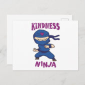 Kindness Ninja, Fight against Bullying ポストカード (正面/裏面)
