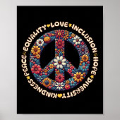 Kindness Peace Equality Love Inclusion Hope Divers ポスター (正面)