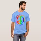 Kindness Peace Equality Love Inclusion Hope Divers Tシャツ (正面フル)