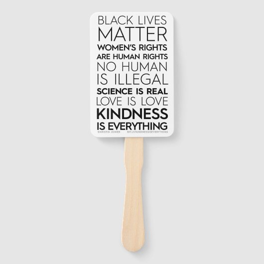 #KindnessIsEverythingハンドファン ハンドファン (正面)