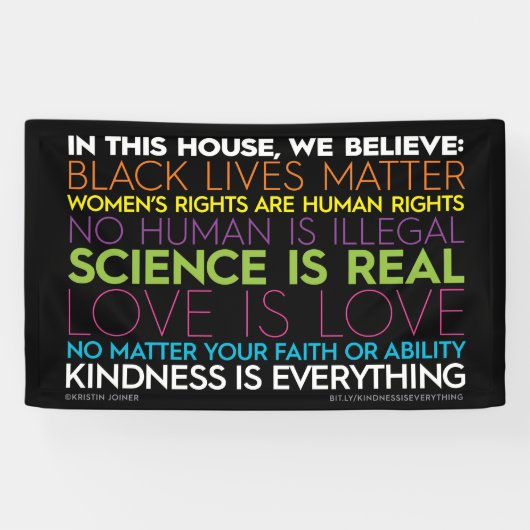 #KindnessIsEverythingバナー 横断幕 (横)