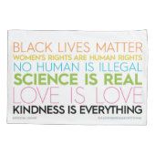 #KindnessIsEverything枕箱 枕カバー (裏面)