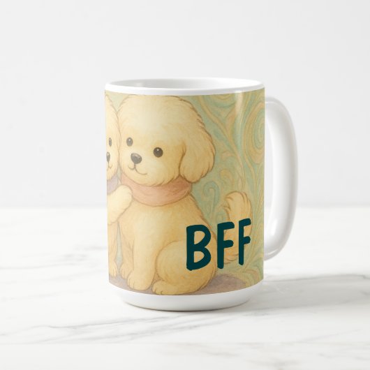 Kindred Paws Mug コーヒーマグカップ (正面右)