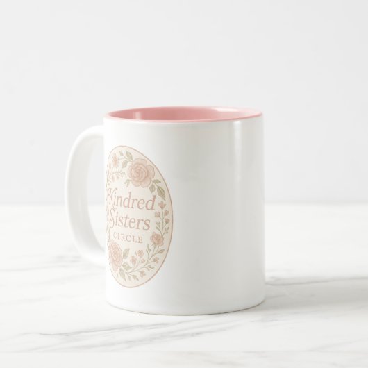 Kindred Sisters Circle Mug ツートーンマグカップ (正面左)