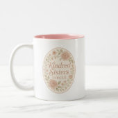 Kindred Sisters Circle Mug ツートーンマグカップ (左)