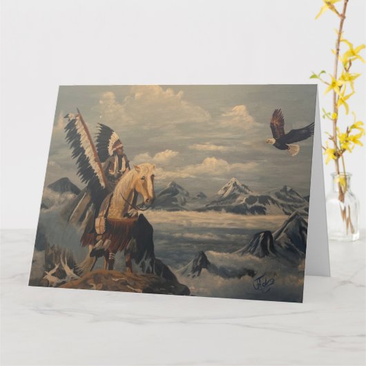 Kindred Spirits、オリジナルby Gary Poling カード (黄色い花)