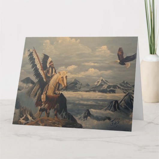 Kindred Spirits、オリジナルby Gary Poling カード (正面)