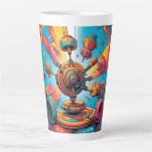 Kinetic Nexus カフェラテマグ (正面)