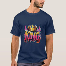 KINGグラフィティクラウンTシャツ説明：ルール