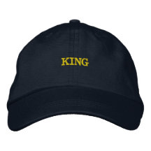 KING オリジナルテキスト ハット おしゃれ