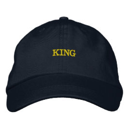 KING オリジナルテキスト ハット おしゃれ