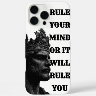 KING クラウン ラインアート フォンケース - すべての電話を支配せよ iPhone 16 PRO MAXケース