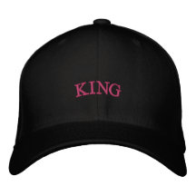 King テキスト ブラック ウール外出用 ぴったりヘッド