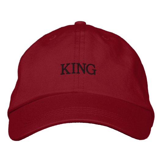 KING 快適クール メンズ レディース キッズ サンバイザー 帽子 (正面)
