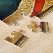 “King Arthur” by NC Wyeth ジグソーパズル (側面)