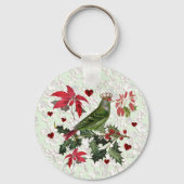 King Bird Paper Plate キーホルダー (裏面)