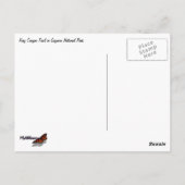 King Canyon Trail I ポストカード (裏面)