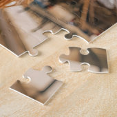 King Charles Cocker Spaniel in Paris ジグソーパズル (側面)