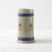 King Charles III cypher commemorative stein ビールジョッキ (中央)