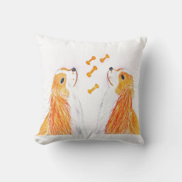 King Charles Spanials クッション