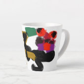 king charles spaniel カフェラテマグ (右アングル)