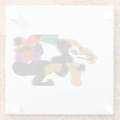 king charles spaniel ガラスコースター (裏面)