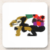 king charles spaniel コースター (正面)