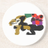 king charles spaniel コースター (正面)