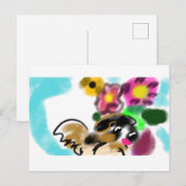 King charles spaniel  ポストカード (正面/裏面)