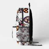 King Charles Spaniel hearts  プリントバックパック (右)